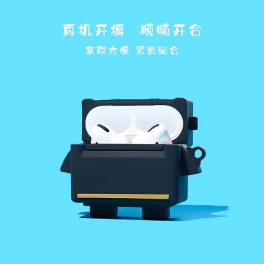 Vỏ Ốp AirPods và TWS Black Robot - Bảo vệ đệm tai nghe không dây, giá 29.500đ 7