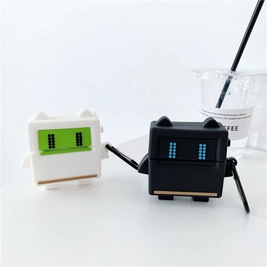 Vỏ Ốp AirPods và TWS Black Robot - Bảo vệ đệm tai nghe không dây, giá 29.500đ 9