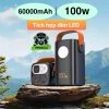 VỎ sạc dự phòng 60.000mAh 100W có đèn LED - Sạc laptop MacBook camera điện thoại 454,410₫ 9