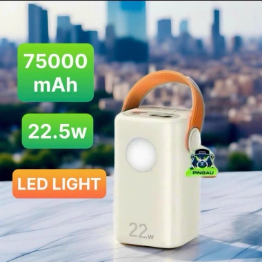 Vỏ sạc dự phòng 75.000mAh 22.5W Type-C LED Siêu nhanh sạc điện thoại, camera - 296.901₫ 9