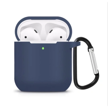 Vỏ silicone bảo vệ AirPods 1/2 kèm móc khóa tiện lợi, giảm giá 20% 4
