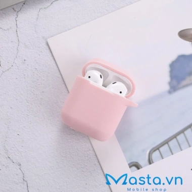 Vỏ silicone bảo vệ AirPods 1/2 kèm móc khóa tiện lợi, giảm giá 20% 6