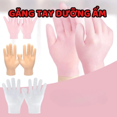 Vớ ủ tay chân silicone dưỡng mềm da, chống khô, không trượt, tiện lợi cho mọi hoạt động, tăng độ ẩm cho da - Giá chỉ 21.419 VND 2