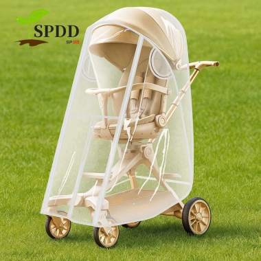 Vỏ Xe Đẩy Bé Chống Mưa Gió, Trong Suốt, Đa Năng, Thấm Nước – Giá 150.120 VND