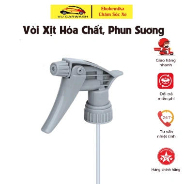 Vòi xịt hóa chất bán rời phun sương, tương thích nhiều chai nhựa – Giá 22.000₫ Vòi xịt hóa chất bán rời phun sương, tương thích nhiều chai nhựa – Giá 22.000₫