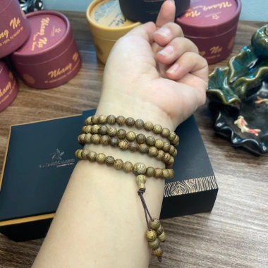 Vòng 108 hạt Trầm Hương Thiên Mộc Hương - May Mắn Tài Lộc, Bình An, Giá Ưu Đãi 2.99 triệu 10