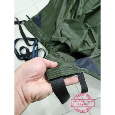 Võng 2 lớp khổ to đa kích thước, giá rẻ, giảm còn 201.000đ, thoáng mát, bền