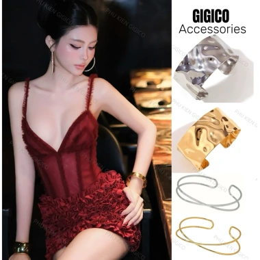 Vòng bắp tay Metallic sang chảnh - phụ kiện thời trang nâng tầm, chỉ 39.500₫ 9
