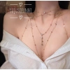 Vòng Body Chain Chuỗi Xích Bi Trang Trí Áo Đơn Giản, Quyến Rũ - Nam Nữ Đều Đeo, Giá 23.000 VND 6