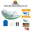 Võng cắm trại dã ngoại gấp gọn chống muỗi phượt kèm móc dây túi đựng 199.000 VND
