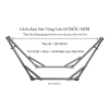Võng Cán Gỗ Thoáng Khí Size 2m3-2m7 - Thư Giãn Tối Đa 279.000đ 2
