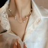 Vòng cổ choker hai lớp đính ngọc sang trọng, quý phái - Giá 31,890₫ 3