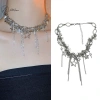 Vòng cổ choker LUImo phong cách Punk dây xích ngôi sao cho nữ, giá 100k (giá gốc 120k) 3