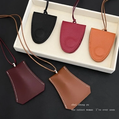 Vòng cổ da đa chức năng Ganten - Kẹp kính râm, dây lưu trữ di động, 29.370₫