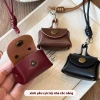 Vòng cổ da đa chức năng kẹp kính mắt Her – Dây đeo cổ túi mini đựng xu thời trang 7