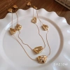 Vòng cổ hình học không đều nữ - Thiết kế đa năng, dây chuyền áo len giá 79.980₫ 4