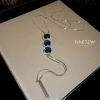 Vòng cổ kim cương siêu sáng bóng DREJewel - Điều chỉnh dễ dàng, đa năng cho áo len 10