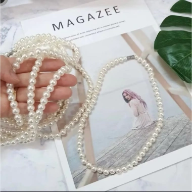 Vòng cổ ngọc nhân tạo cho bé gái - Phù hợp áo dài, váy đầm siêu xinh, 29.999 VND