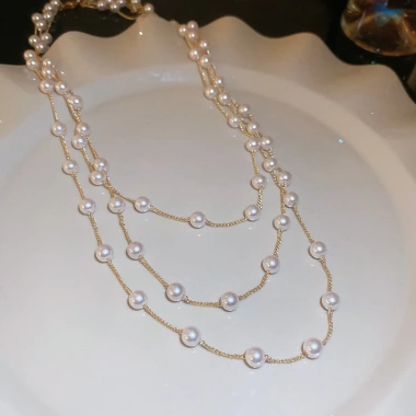 Vòng cổ ngọc trai nhiều lớp DREJEW - Thiết kế sang trọng, giảm giá tới 37.200₫ 10 Vòng cổ ngọc trai nhiều lớp DREJEW - Thiết kế sang trọng, giảm giá tới 37.200₫ 10