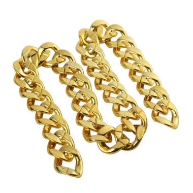 Vòng cổ vàng giả nhựa dày phong cách Hip Hop - Giá chỉ 69.539₫, giảm 20% 8 Vòng cổ vàng giả nhựa dày phong cách Hip Hop - Giá chỉ 69.539₫, giảm 20% 8