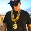 Vòng cổ vàng giả nhựa dày phong cách Hip Hop - Giá chỉ 69.539₫, giảm 20% 9