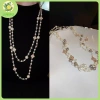 Vòng cổ vàng hai lớp mô phỏng ngọc trai nữ, dây chuyền - Quà Mỹ 33.600₫ 6