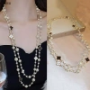 Vòng cổ vàng hai lớp mô phỏng ngọc trai nữ, dây chuyền - Quà Mỹ 33.600₫ 10