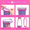 Vòng dây rút silicon JIWANARCLAY - Cầm cốc, chai tiện lợi, DIY sáng tạo, giá 29.150₫ 3