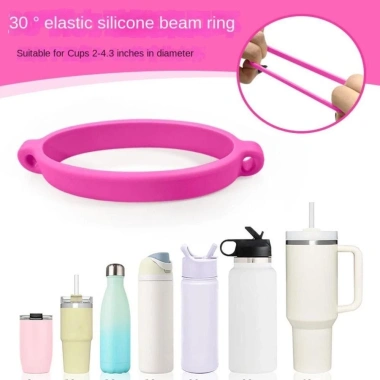 Vòng dây rút silicon JIWANARCLAY - Cầm cốc, chai tiện lợi, DIY sáng tạo, giá 29.150₫ 6