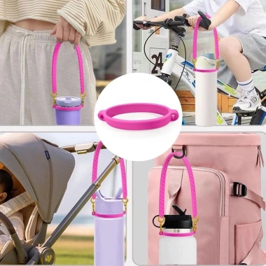 Vòng dây rút silicon JIWANARCLAY - Cầm cốc, chai tiện lợi, DIY sáng tạo, giá 29.150₫ 8