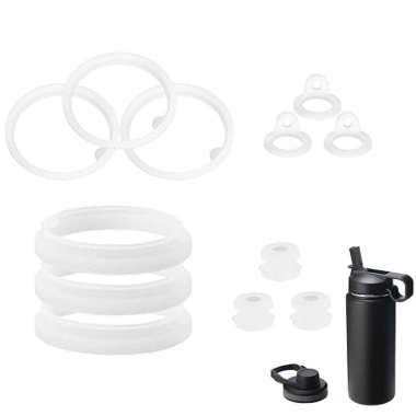 Vòng đệm silicon YYlingx - Ngăn rò rỉ, chịu nhiệt, không BPA, chai và bình giữ nhiệt