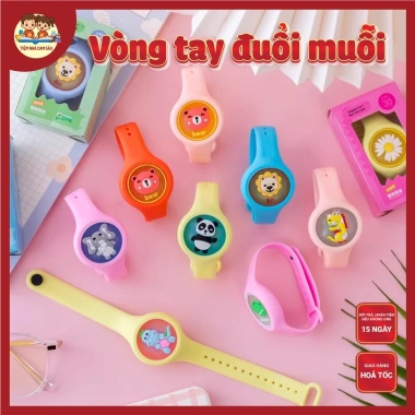 Vòng Đeo Đồng Hồ Tay Phát Sáng Bé – Phụ Kiện Hương Thơm Dễ Chịu, Nhiều Hình Dễ Thương, Giá 12.245đ