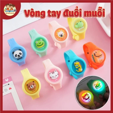 Vòng Đeo Đồng Hồ Tay Phát Sáng Bé – Phụ Kiện Hương Thơm Dễ Chịu, Nhiều Hình Dễ Thương, Giá 12.245đ