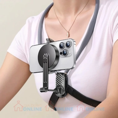 Vòng đeo nam châm gắn điện thoại - Quay video xe máy, câu cá, vlog - Giá 190.000đ