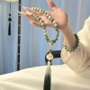 Vòng Đeo Tay Bồ Đề 32 Hạt Khắc Lục Tự - Đại Minh Chú Om MaNi PadMe Hum, Niệm Phật, 165.000 VND 2