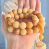 Vòng Đeo Tay Bồ Đề 32 Hạt Khắc Lục Tự - Đại Minh Chú Om MaNi PadMe Hum, Niệm Phật, 165.000 VND 9