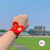 Vòng đeo tay Tôi Yêu Việt Nam - Sỉ 100 tặng 20 tem tim, ý nghĩa, giá 36.000₫ 9