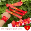 Vòng đeo tay Tôi Yêu Việt Nam - Sỉ 100 tặng 20 tem tim, ý nghĩa, giá 36.000₫ 10