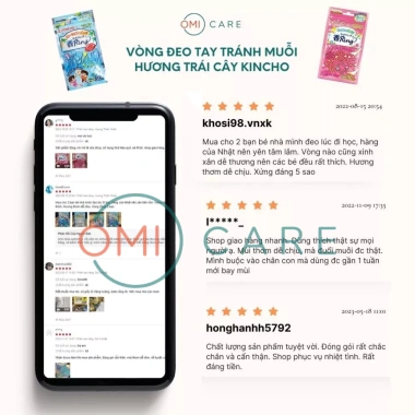 Vòng Đeo Tay Tránh Muỗi Kincho Nhật Bản - Đuổi Côn Trùng, Túi 30 Chiếc, 211.650₫ 6 Vòng Đeo Tay Tránh Muỗi Kincho Nhật Bản - Đuổi Côn Trùng, Túi 30 Chiếc, 211.650₫ 6