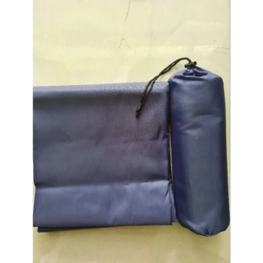 Võng dù 2 lớp 2,1m x 1,4m - tặng túi + 4m dây dù bóng, 5 màu xanh đen, rằn ri, xanh rêu, đen, đỏ đô - Giá 80.000đ 7