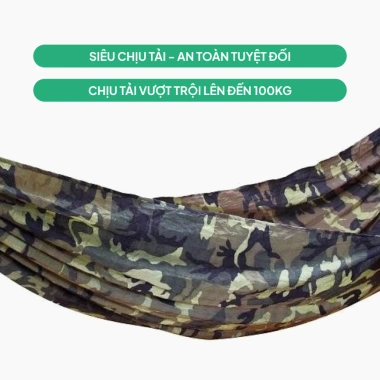 Võng Dù Dã Ngoại Thái Lan 2 Lớp Lâm Tùng - Gọn Nhẹ, Kèm Túi Đựng & Dây Dù 5m, 119k 5