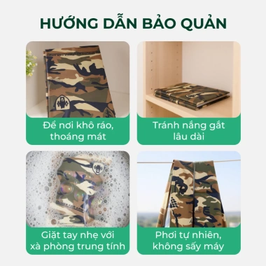 Võng Dù Dã Ngoại Thái Lan 2 Lớp Lâm Tùng - Gọn Nhẹ, Kèm Túi Đựng & Dây Dù 5m, 119k 7