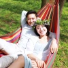 Võng du lịch cắm trại dã ngoại 7 màu vải đan kèm 4m dây buộc FERADO - 69.000₫ 5
