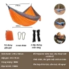 Võng du lịch camping dã ngoại Polyester 270x140cm, thoáng mát, kèm móc dây túi gập gọn chỉ 188.000₫ 10