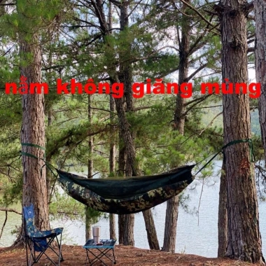 Võng dù lịch cao cấp - Giá ưu đãi 80.000đ, chất liệu bền, thiết kế sang trọng Võng dù lịch cao cấp - Giá ưu đãi 80.000đ, chất liệu bền, thiết kế sang trọng
