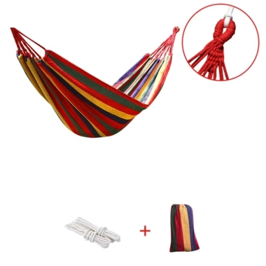 Võng du lịch Feinite sợi vải canvas 280x80 cm Bền, dễ lắp đặt, chỉ 89.000 VND 2