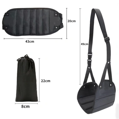 Võng Gác Chân Treo Ghế Gọn Nhẹ, Dễ Mang Khi Du Lịch & Công Tác – 52.000đ 4