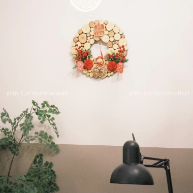 Vòng gỗ Phú Quý Tài Lộc May Mắn - Trang trí Tết 2.024, Decor nhà, Giá ưu đãi 335.000 VND 7 Vòng gỗ Phú Quý Tài Lộc May Mắn - Trang trí Tết 2.024, Decor nhà, Giá ưu đãi 335.000 VND 7