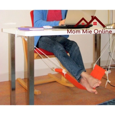 Võng kê chân gác chân văn phòng du lịch tiện lợi - Gập gọn, giảm mỏi, giá 130k