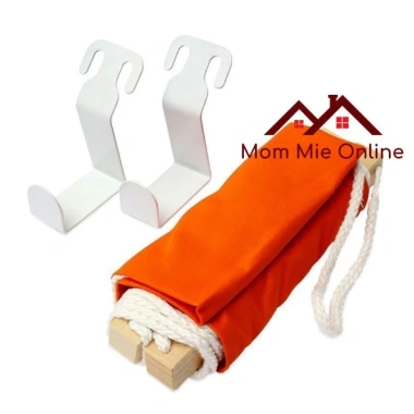 Võng kê chân gác chân văn phòng du lịch tiện lợi - Gập gọn, giảm mỏi, giá 130k 4